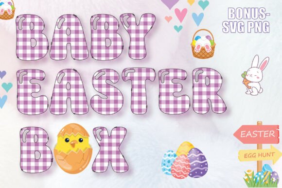 Baby Easter Box: A Whimsical Display Font for Spring