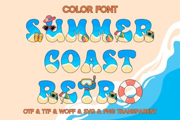 Bring Beach Vibes to Your Projects with Summer Coast Retro