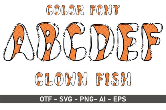 Clown Fish: A Playful Font for Creative Projects