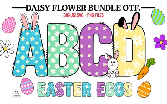 Daisy Flower Bundle: A Font That Feels Like a Handwritten Note