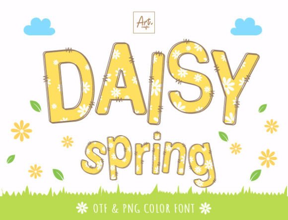 Daisy Spring: A Bold Bunny Font for Cheerful Projects
