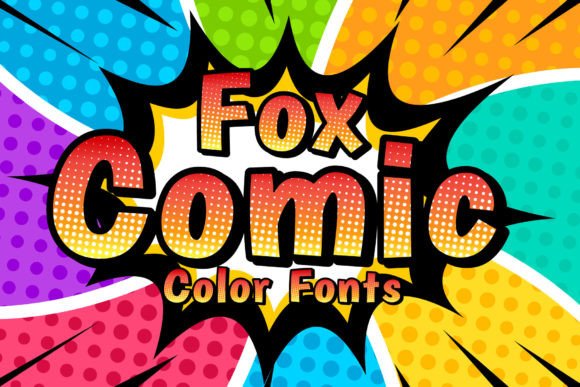 Fox Comic: A Color Font for Impactful Headlines