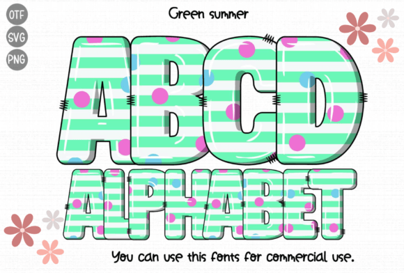 Green Summer: A Playful Font for Vibrant Designs