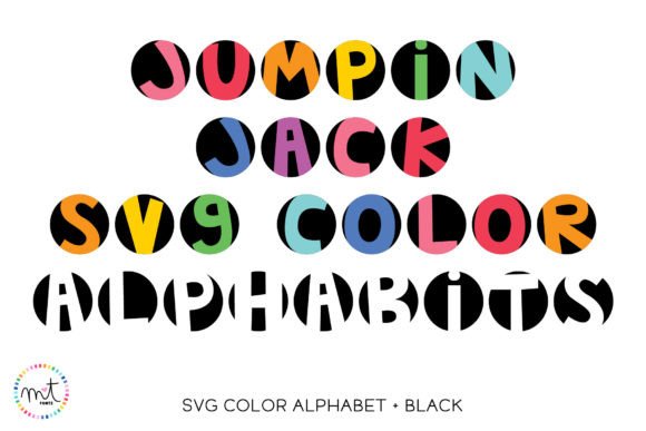 Jumpin' Jack Alphabits: A Playful Round Font for Creative Projects