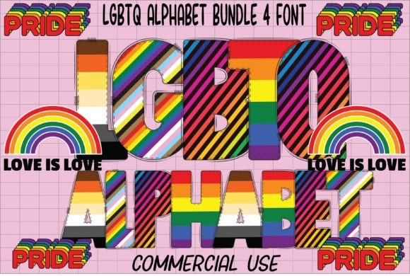 LGBTQ Alphabet: A Typeface for Pride and Expression