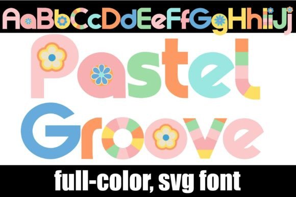 Pastel Groove: The Retro Font That Brings Sunny Nostalgia to Your Designs