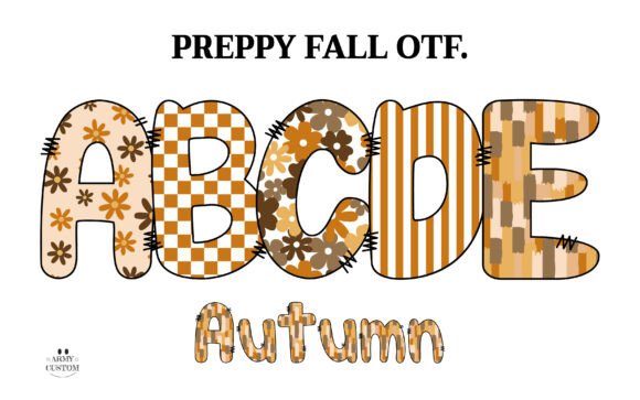 Preppy Fall Autumn: Capturing Seasonal Charm in Your Designs