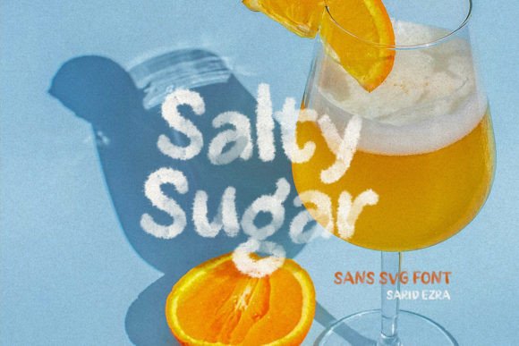 Salty Sugar: A Watercolor Texture for Your Brand