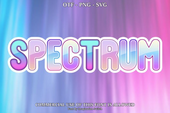 Spectrum: A Creative Font for Vibrant Modern Design