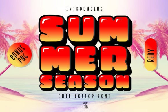 Summer Season Redy: A Creative Font for Bold Designs