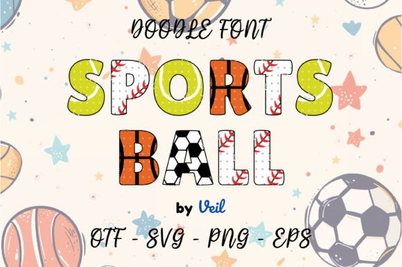 Unleashing Playful Energy with the Sports Ball Typeface